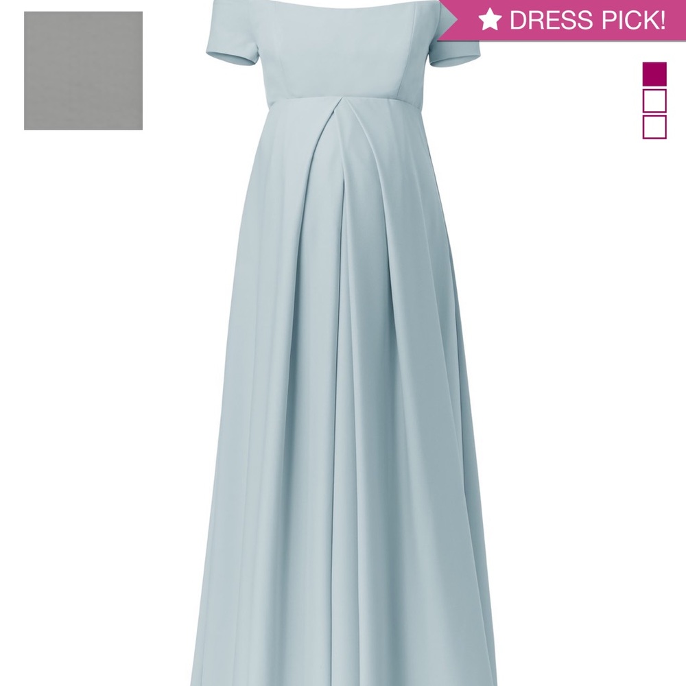 Amsale Autumn Maternity Bridesmaid Dress